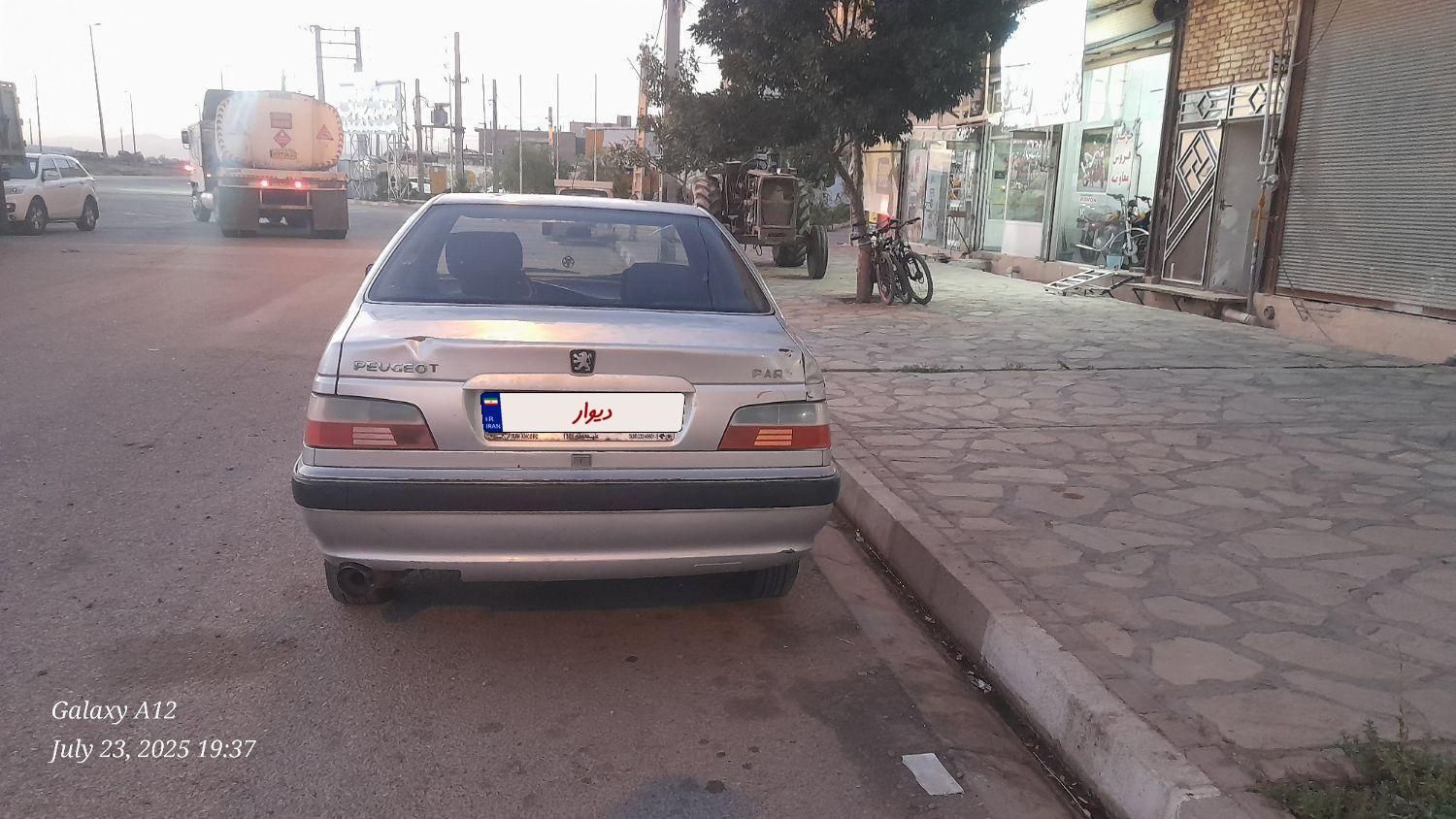 پژو پارس دوگانه سوز - 1386