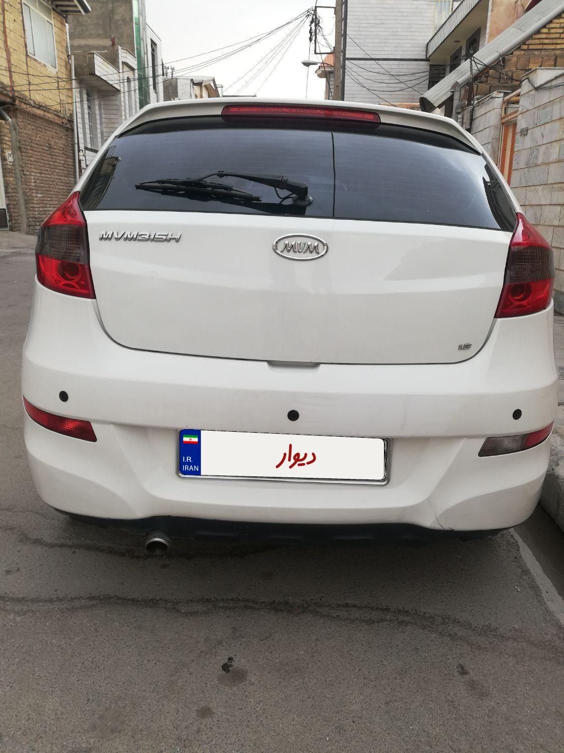 ام وی ام 315 هاچ بک ساده دنده ای - 1391