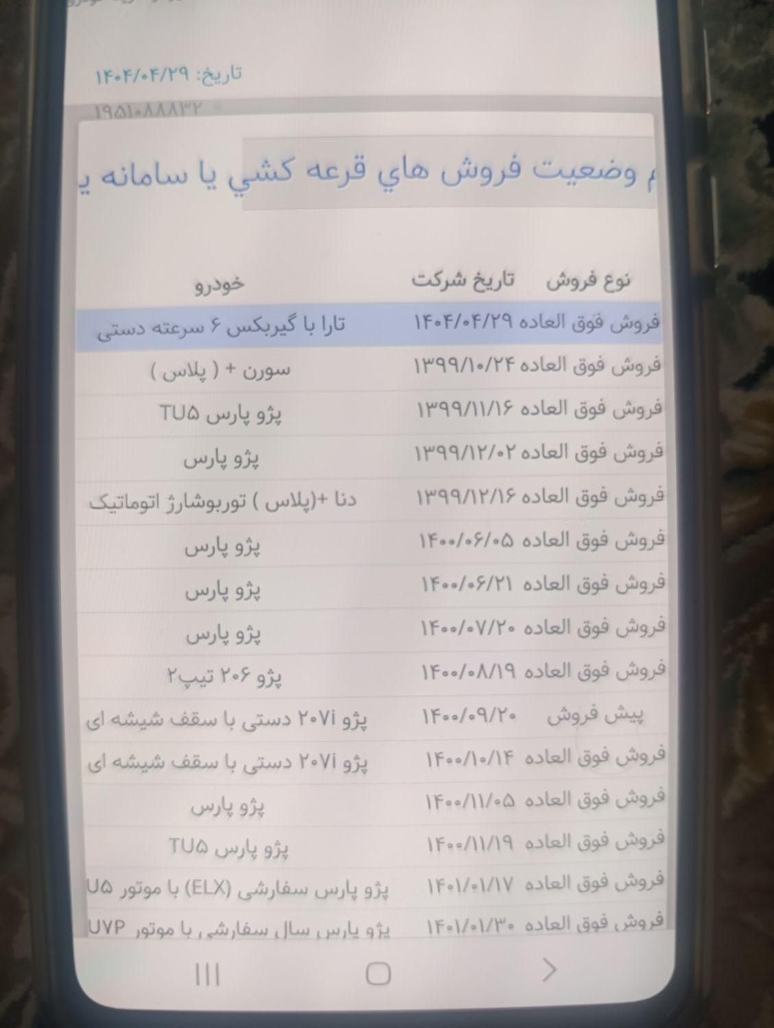 خودرو تارا، دنده‌ای آگهی ann_19527332