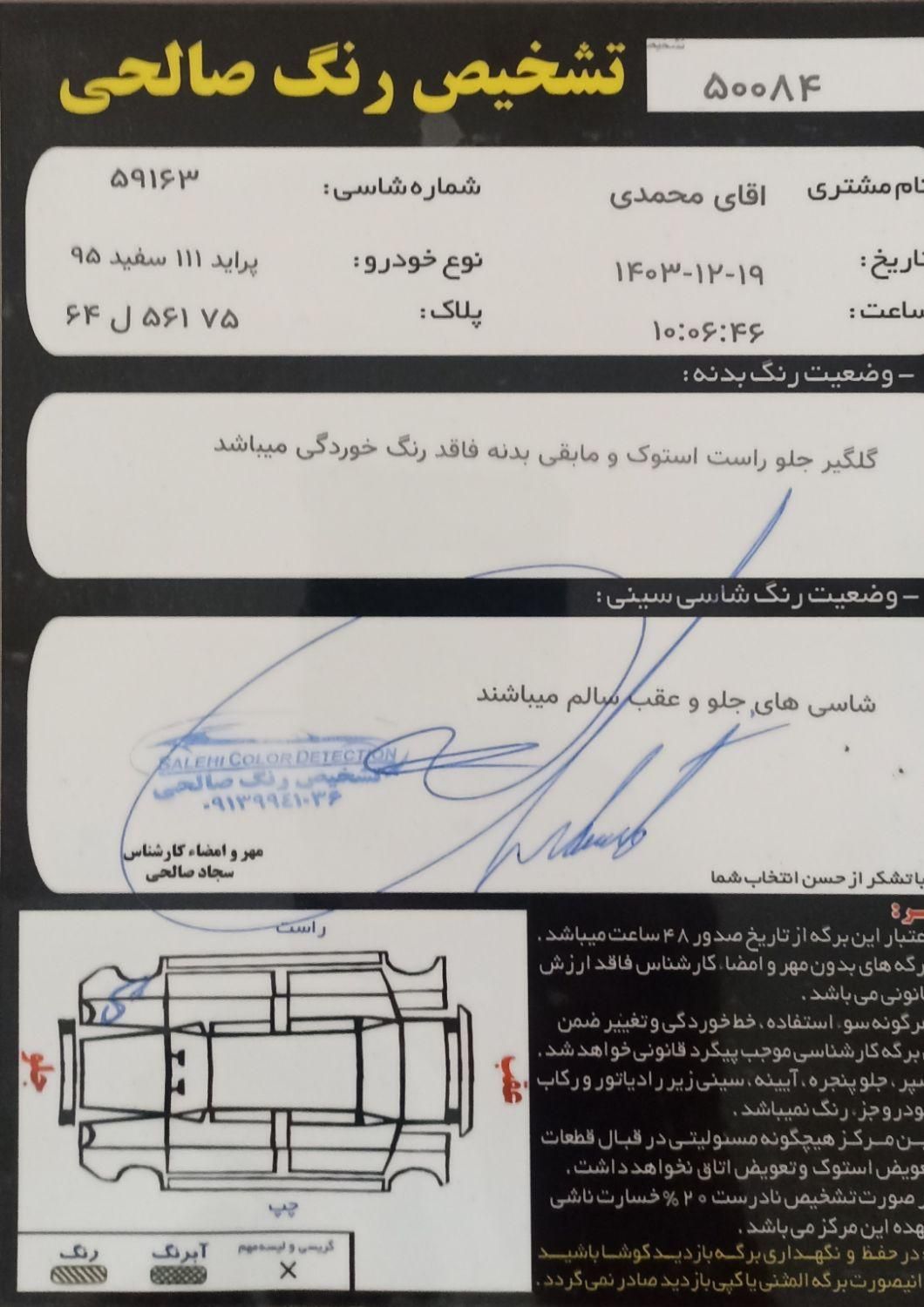 پراید 111 SE - 1395