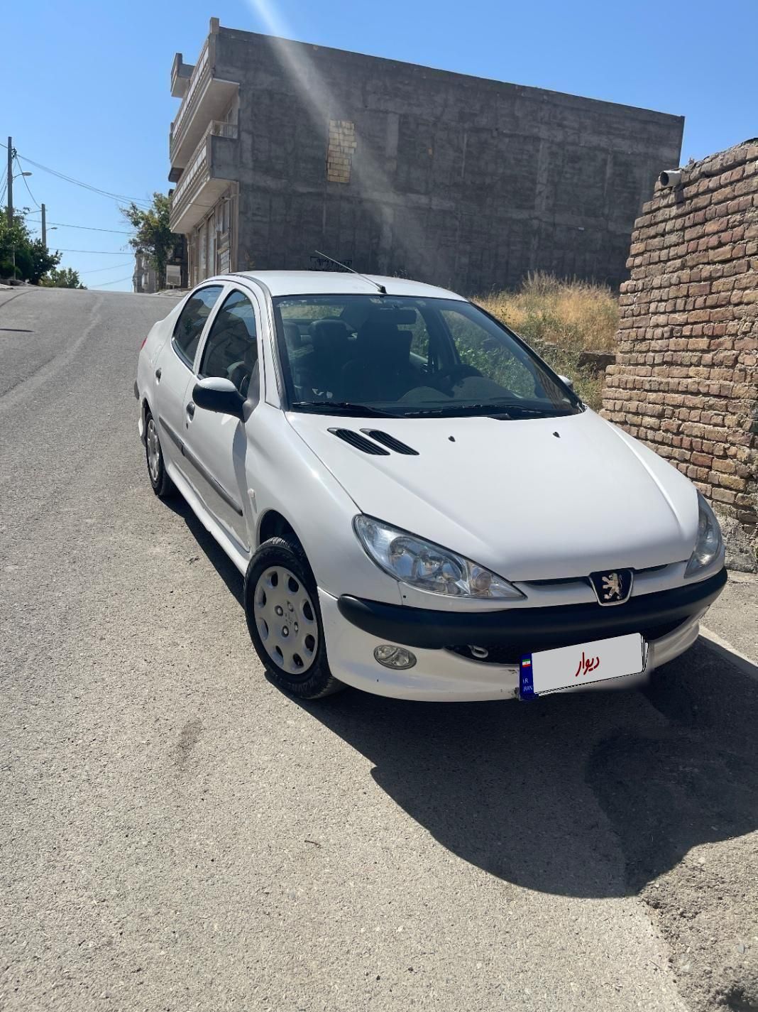 پژو ۲۰۶ صندوق دار v8 - 1391