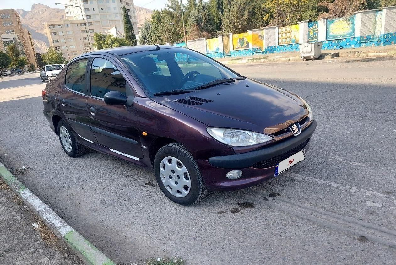 پژو ۲۰۶ صندوق دار v20 - 1390