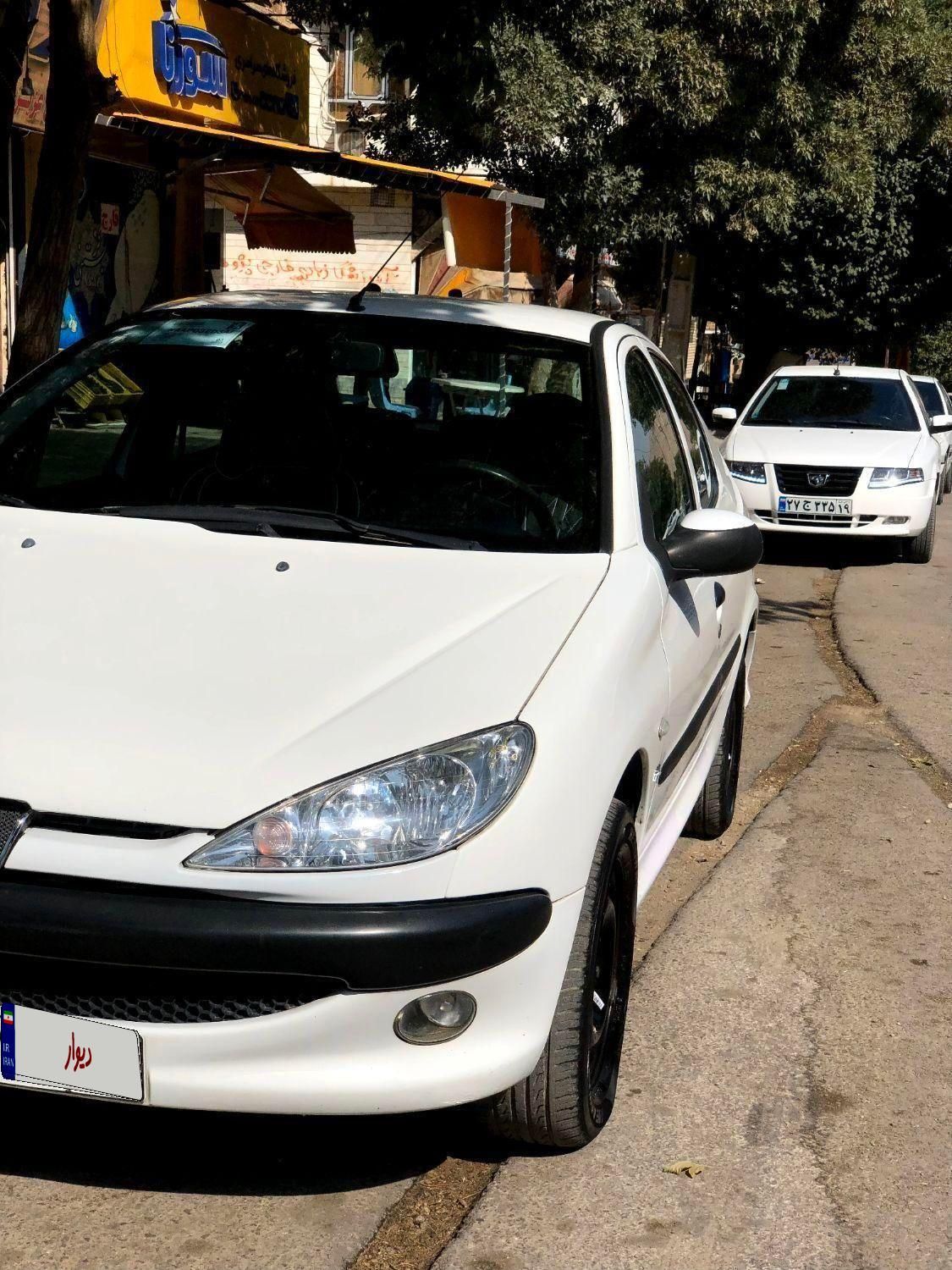 پژو ۲۰۶ صندوق دار v8 - 1396