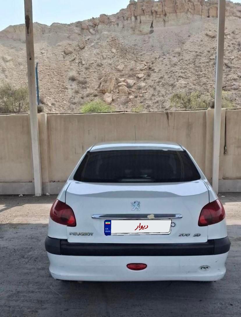 پژو ۲۰۶ صندوق دار v2 - 1388