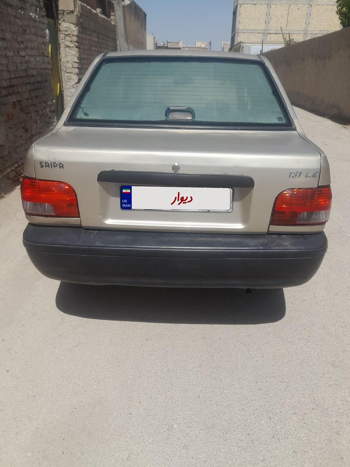 پراید صبا بنزینی - 1386