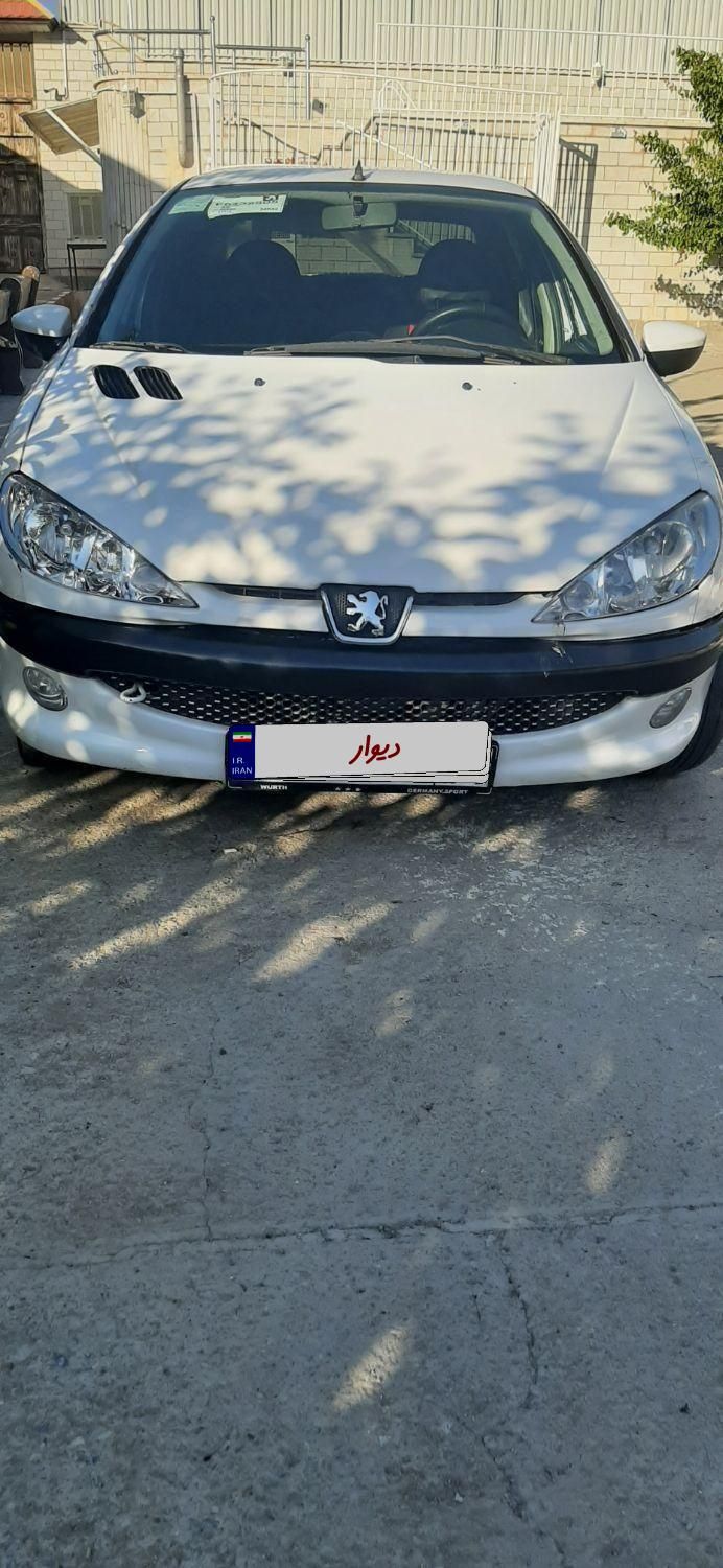 پژو ۲۰۶ صندوق دار v8 - 1388