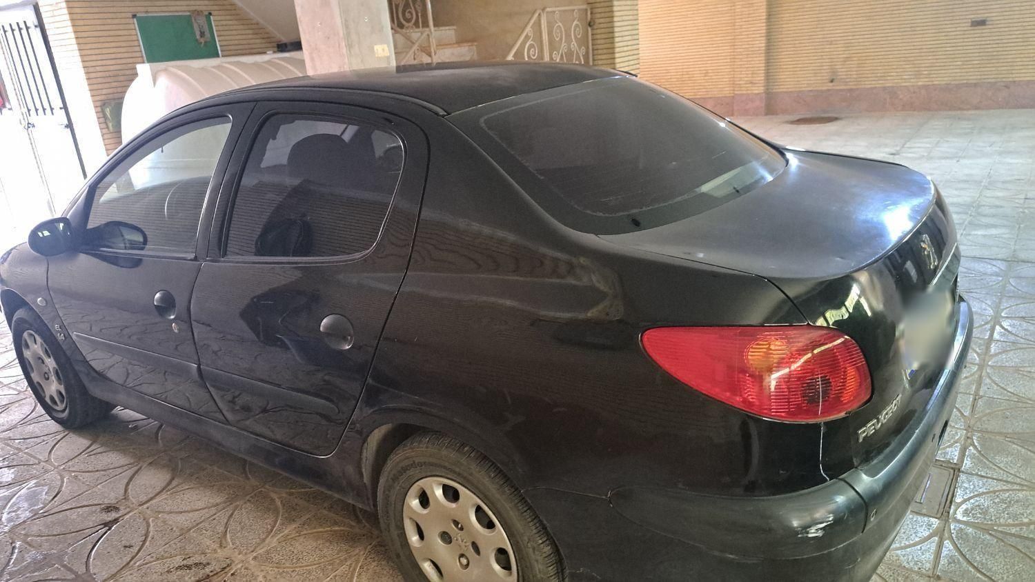 پژو ۲۰۶ صندوق دار v20 - 1390