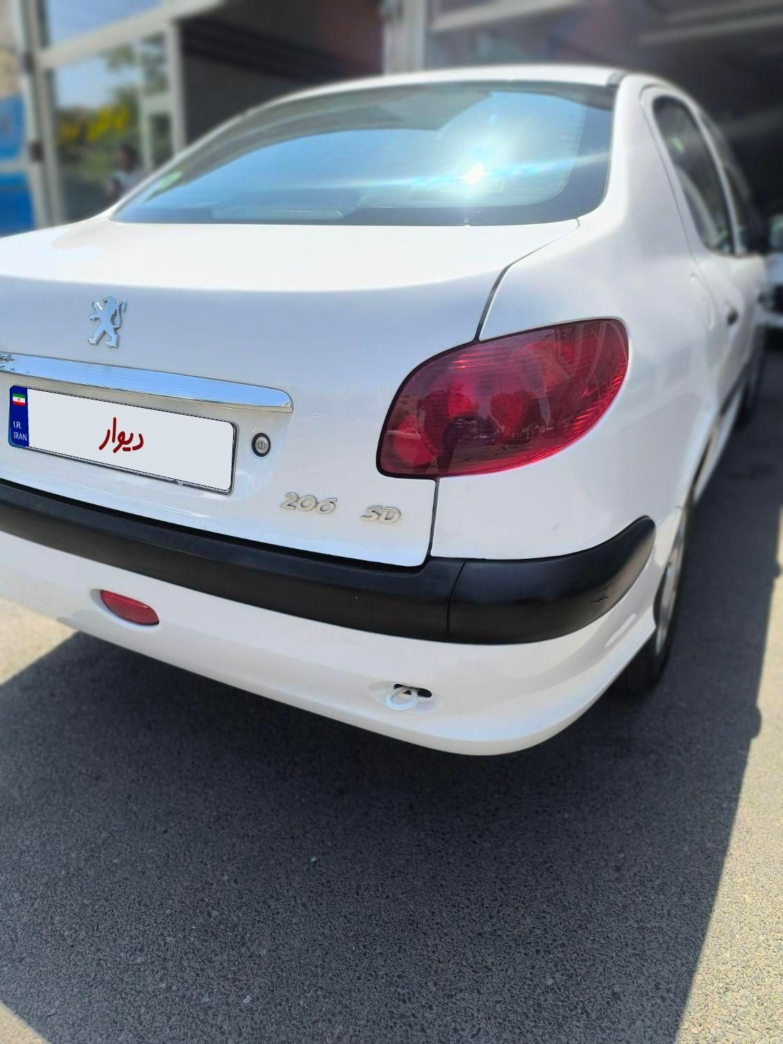 پژو ۲۰۶ صندوق دار v8 - 1398