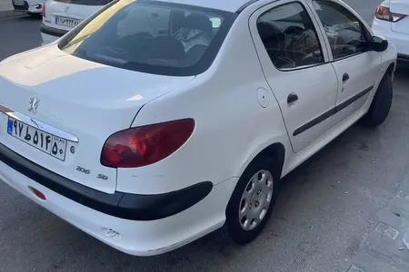 پژو ۲۰۶ صندوق دار v8 - 1397