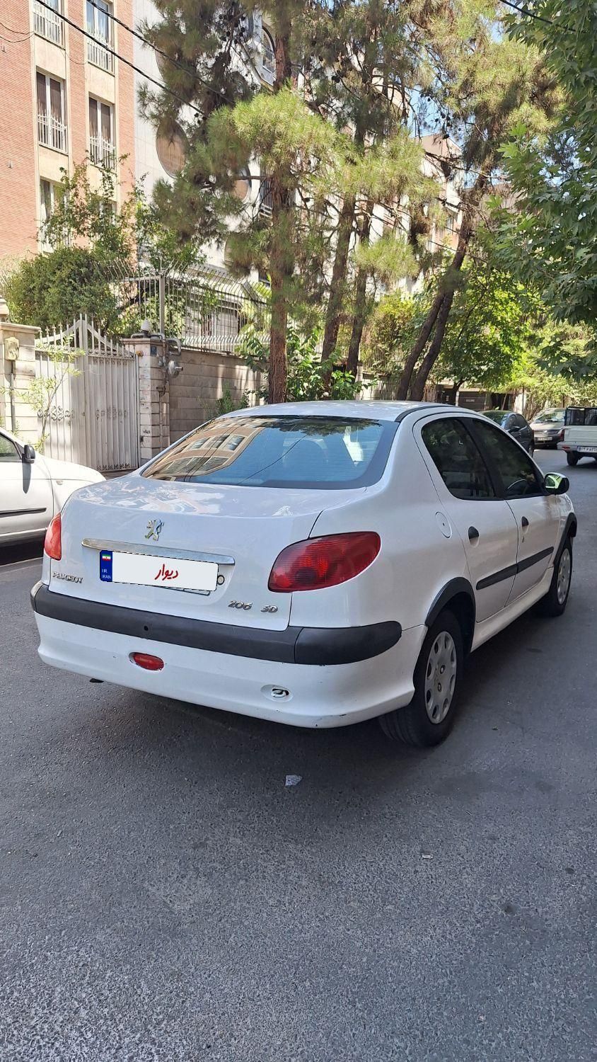 پژو ۲۰۶ صندوق دار v9 - 1388