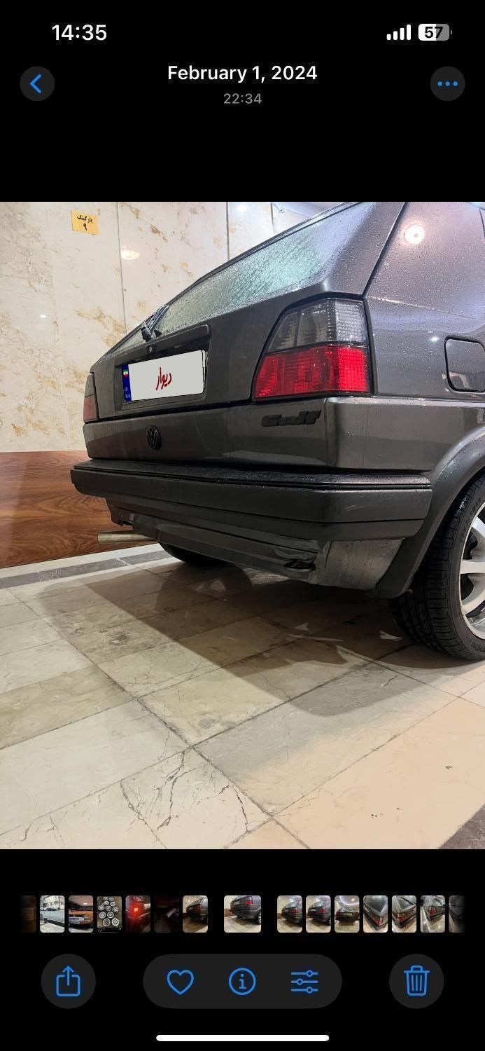 فولکس گلف ساده - 1373