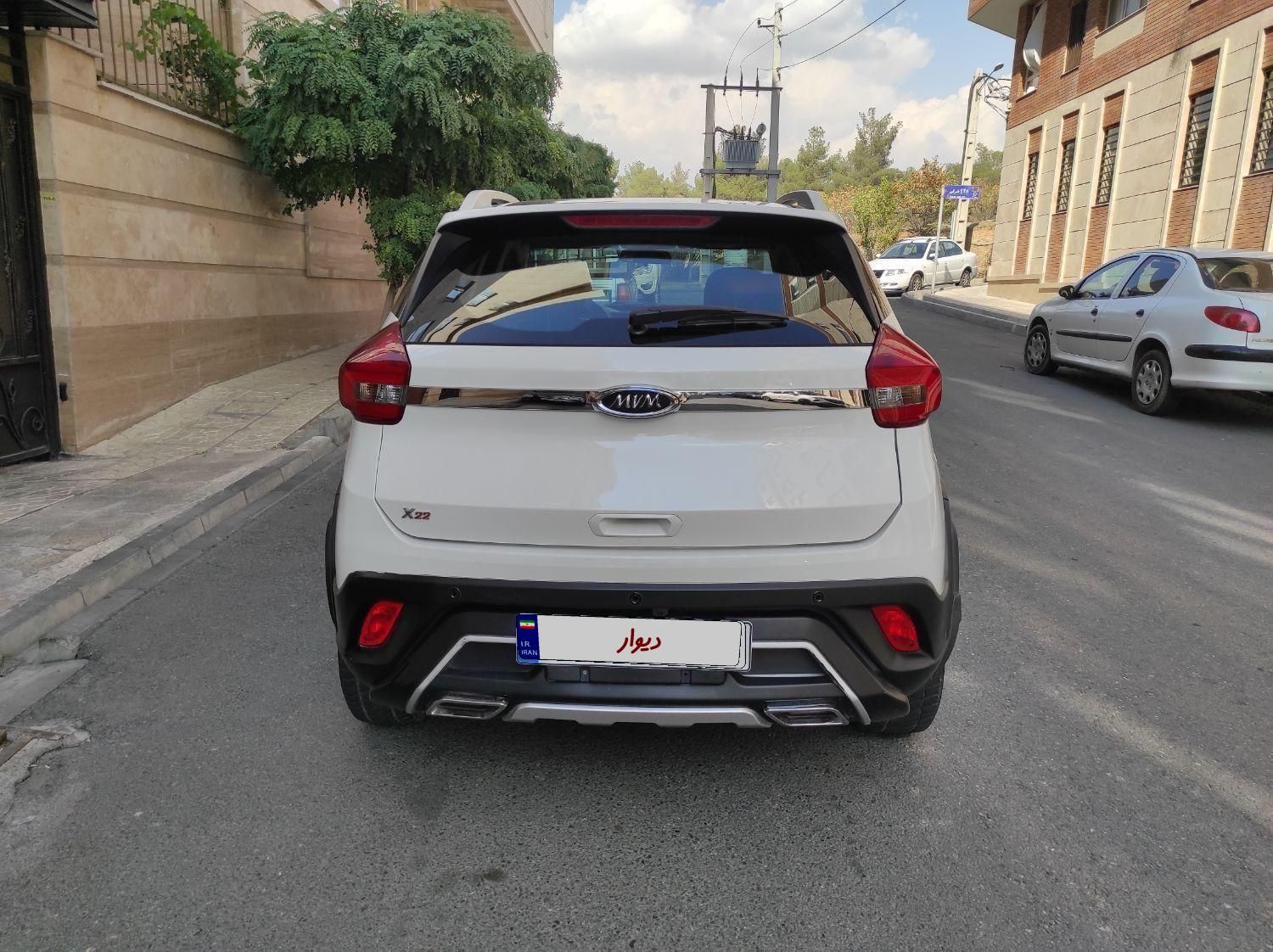ام وی ام X22 اتوماتیک اسپرت اکسلنت - 1396