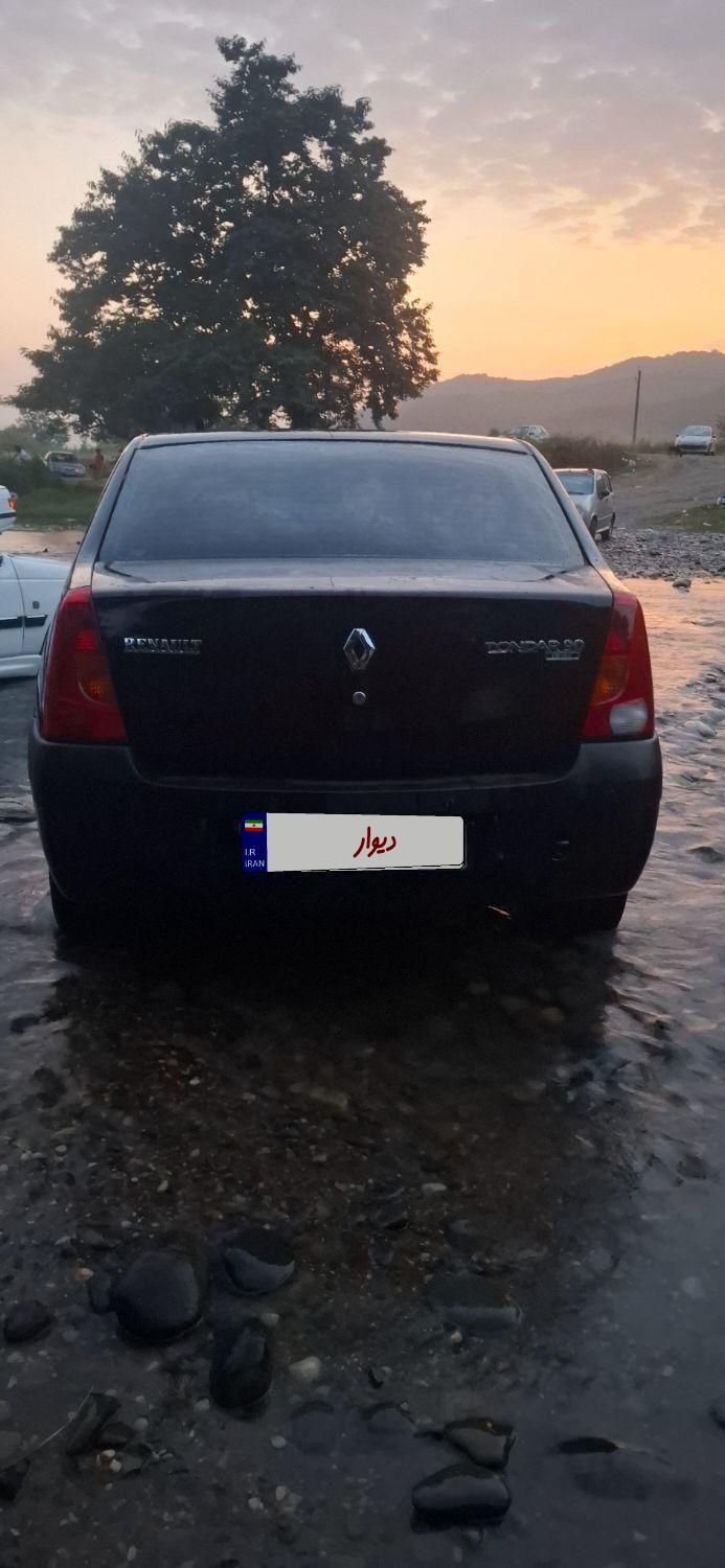 رنو پارس تندر گیربکس JHQ + مولتی مدیا - 1395