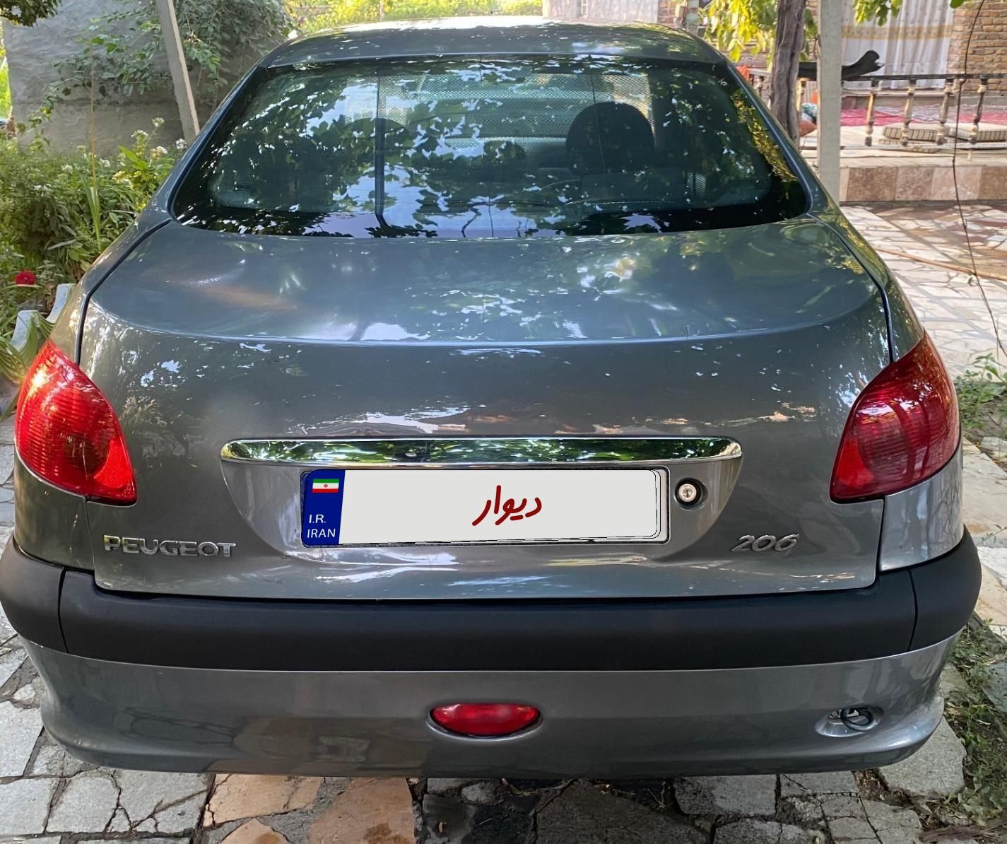 پژو ۲۰۶ صندوق دار v20 - 1388