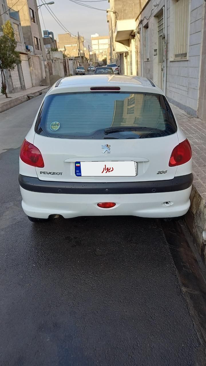 پژو 206 تیپ 3 - 1397