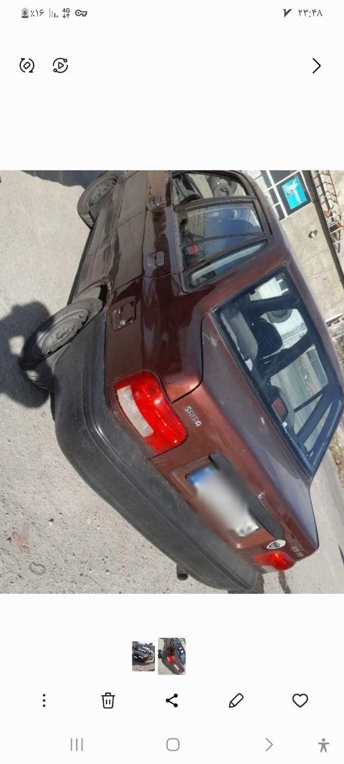 پراید صبا بنزینی - 1388