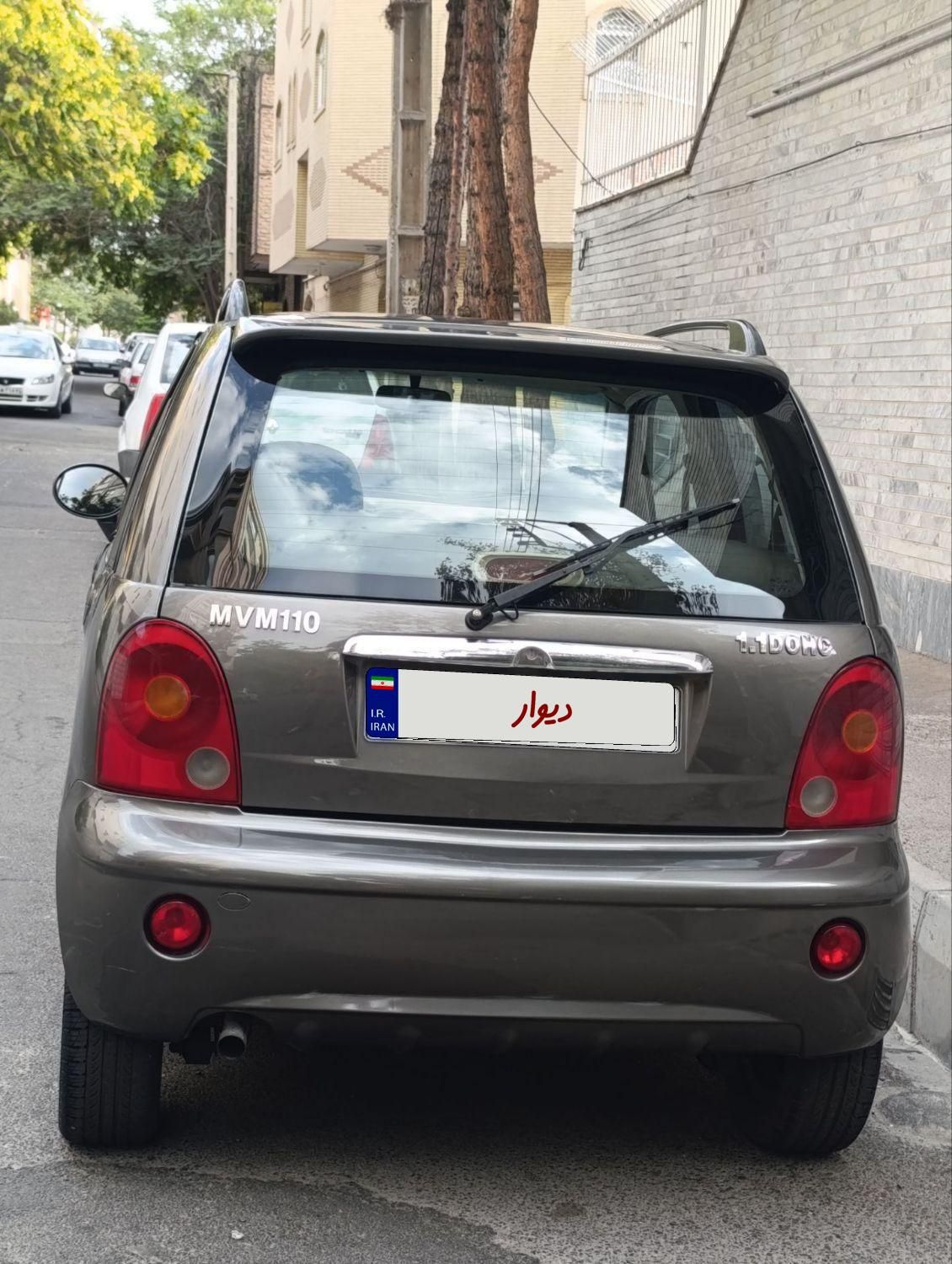 ام وی ام 110 چهار سیلندر دنده ای - 1394