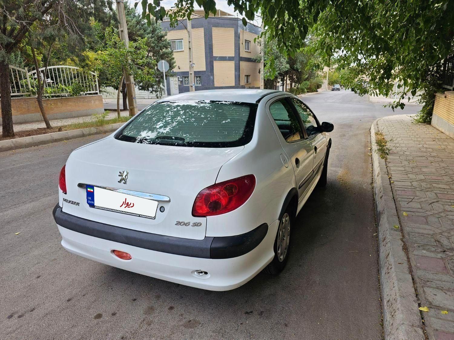 پژو ۲۰۶ صندوق دار v9 - 1390