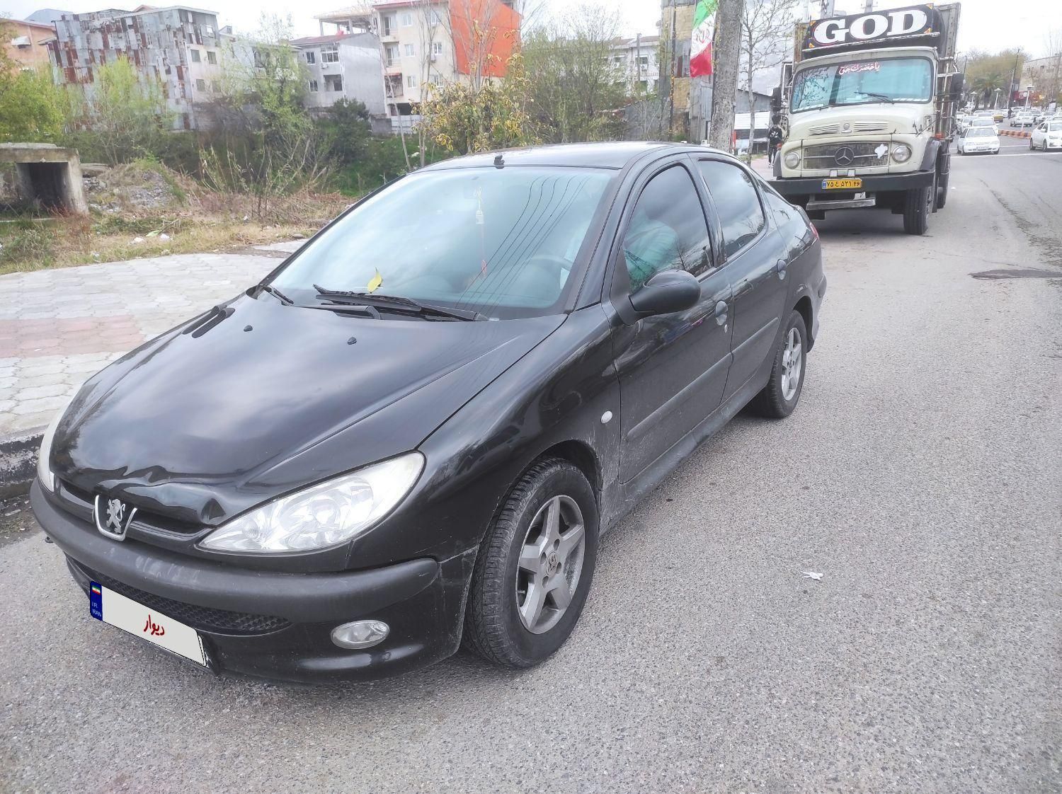 پژو ۲۰۶ صندوق دار v8 - 1396