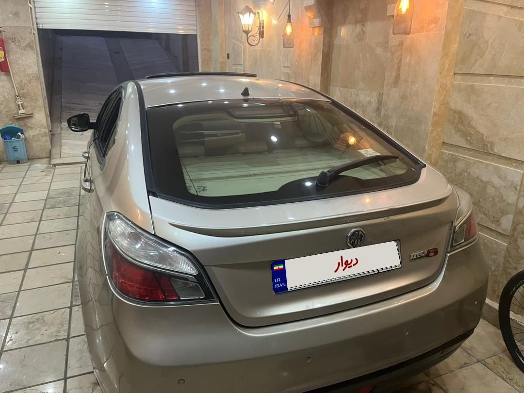 ام جی 6 لیفت بک GT فیس قدیم - 2012