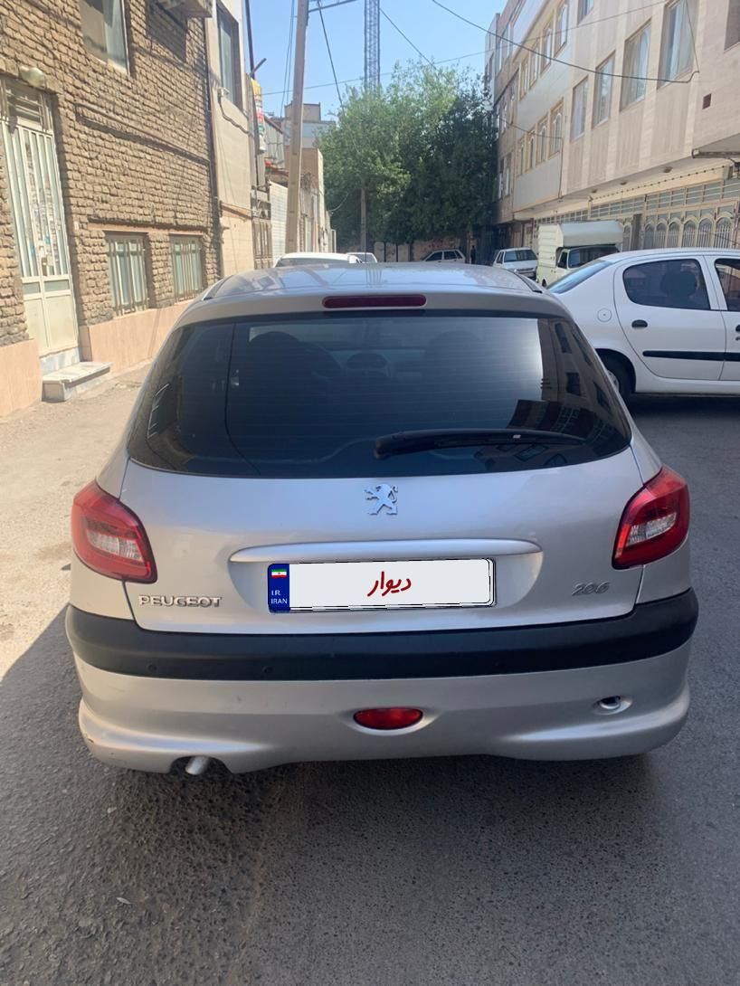 پژو 206 تیپ 2 - 1388