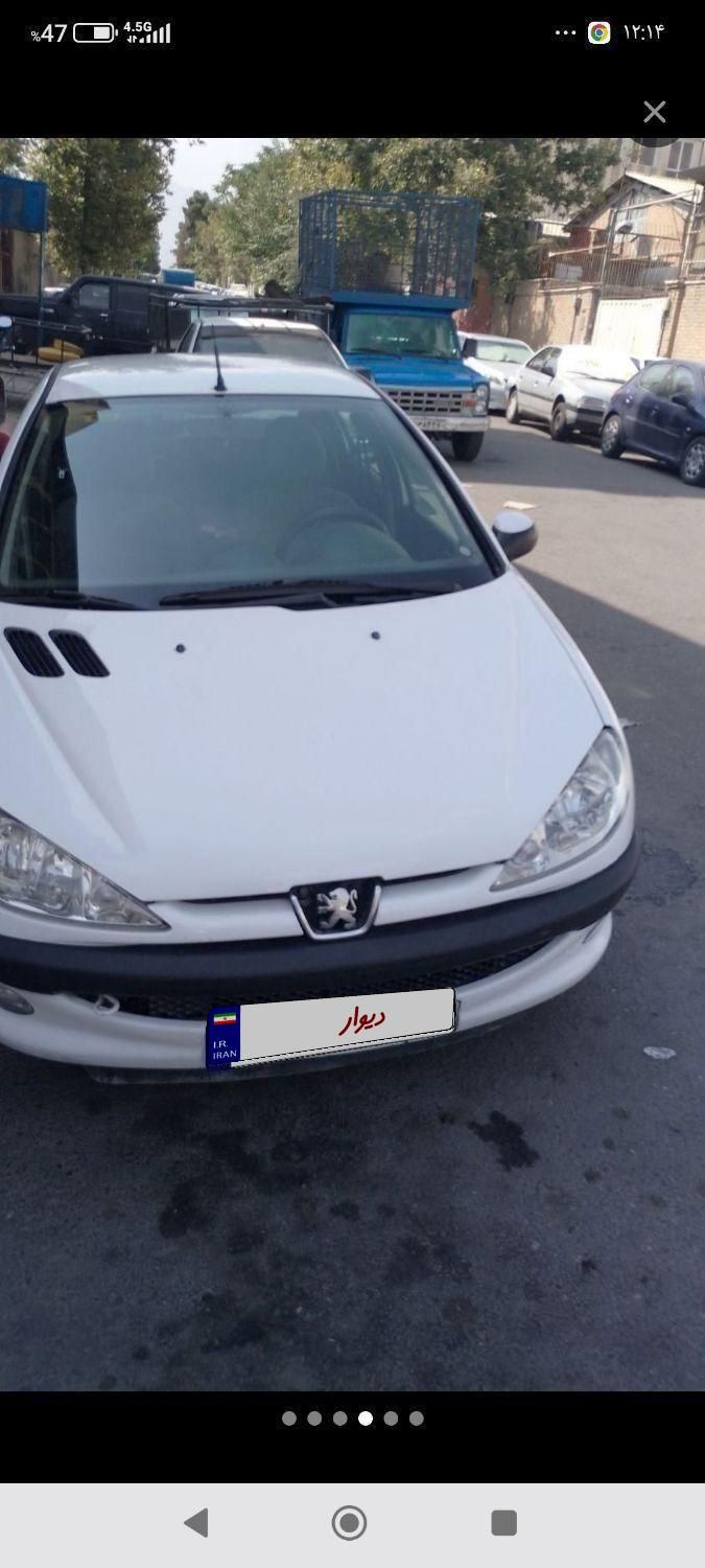 پژو ۲۰۶ صندوق دار v8 - 1395
