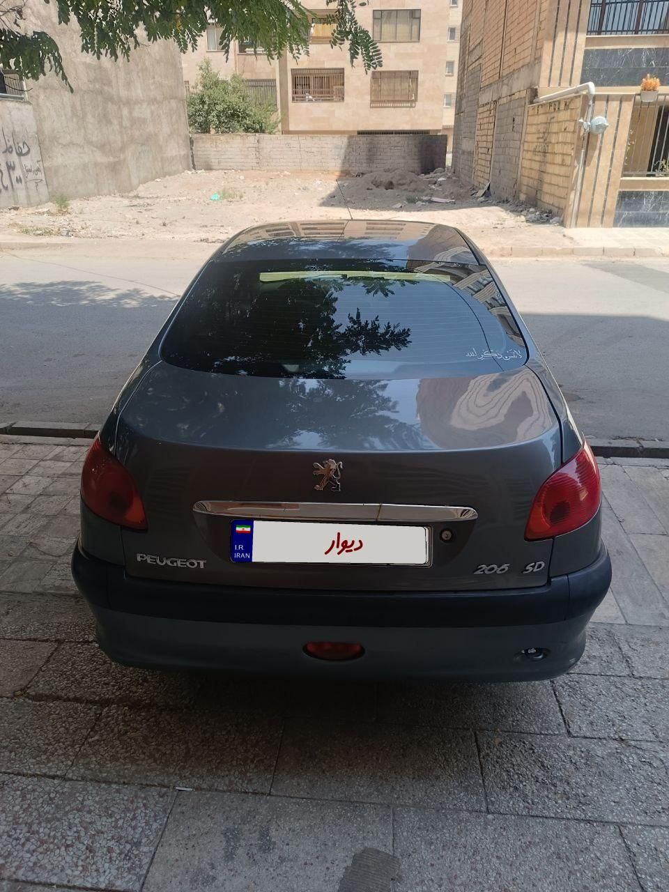 پژو ۲۰۶ صندوق دار v20 - 1388