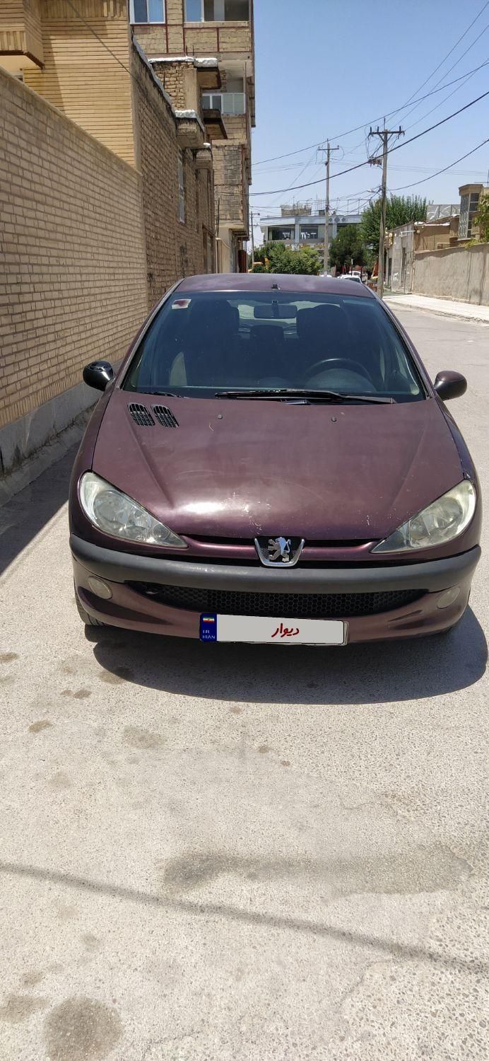 پژو ۲۰۶ صندوق دار v8 - 1389