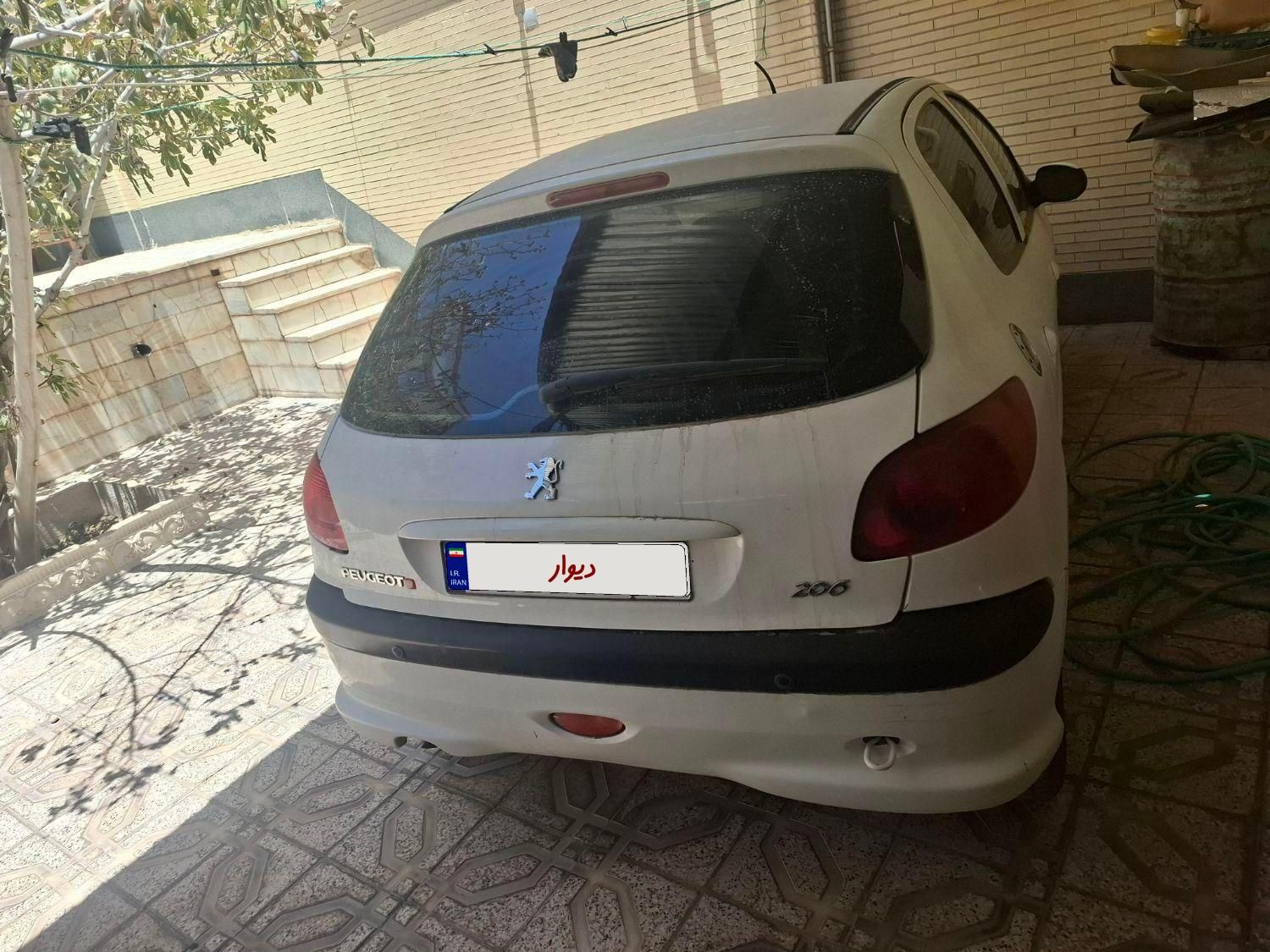 پژو 206 تیپ 3 - 1397