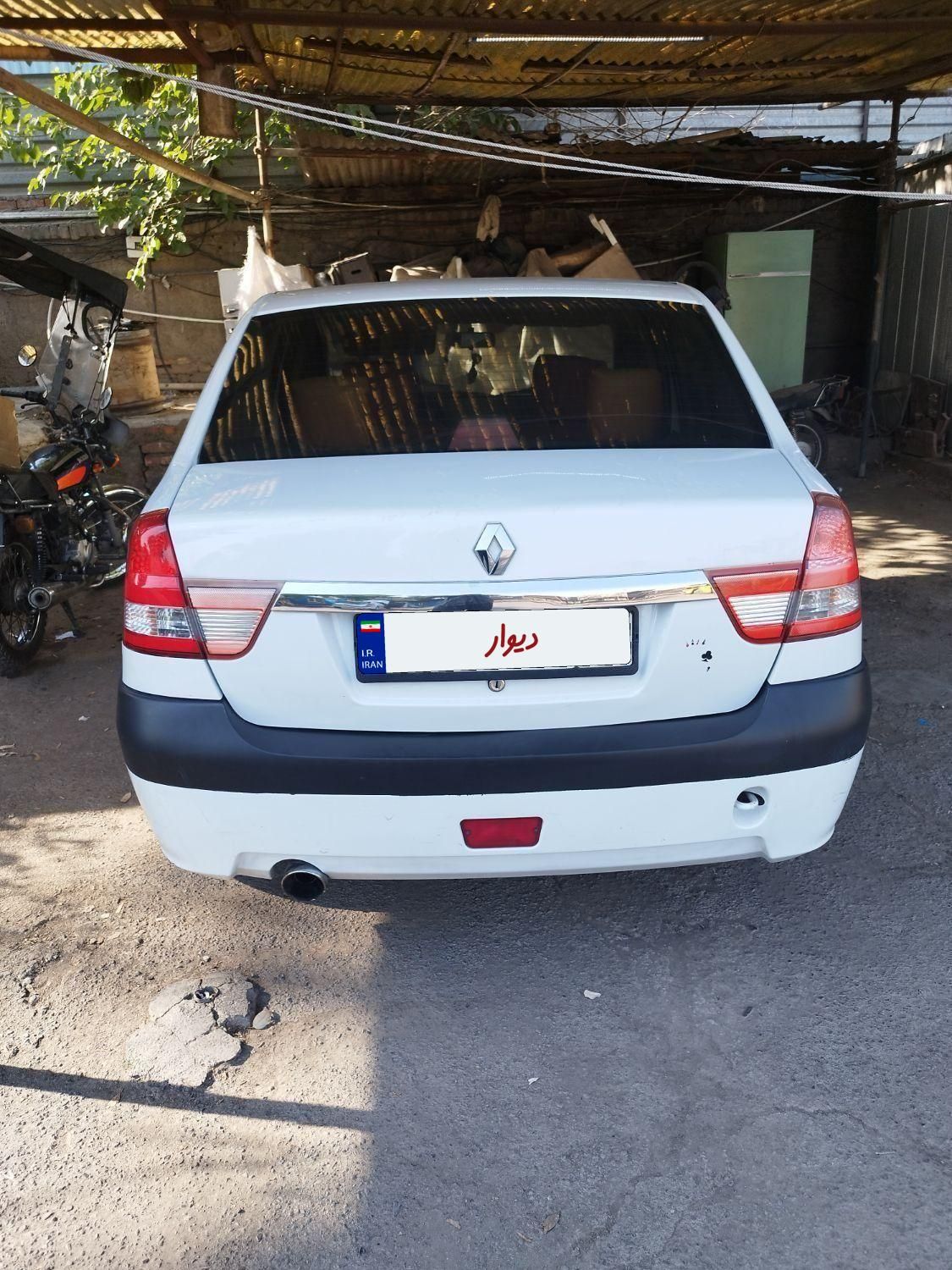 رنو پارس تندر گیربکس JHQ + مولتی مدیا - 1393