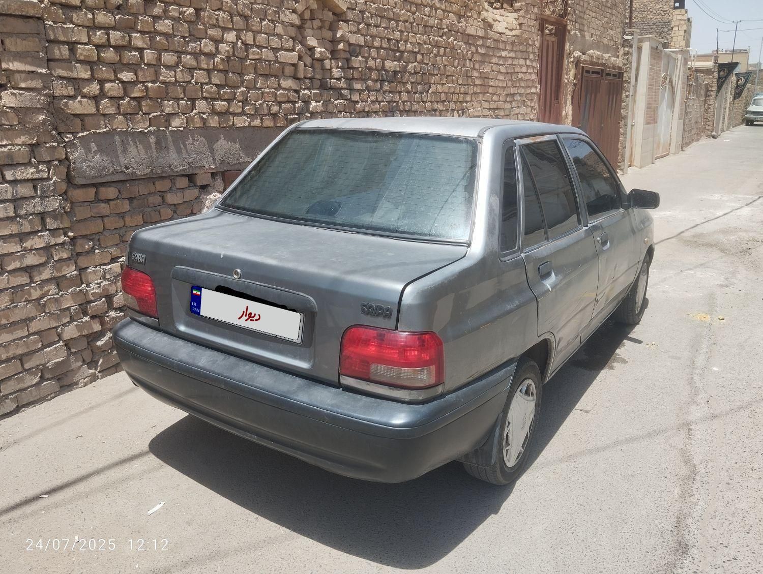 پراید صبا بنزینی - 1383