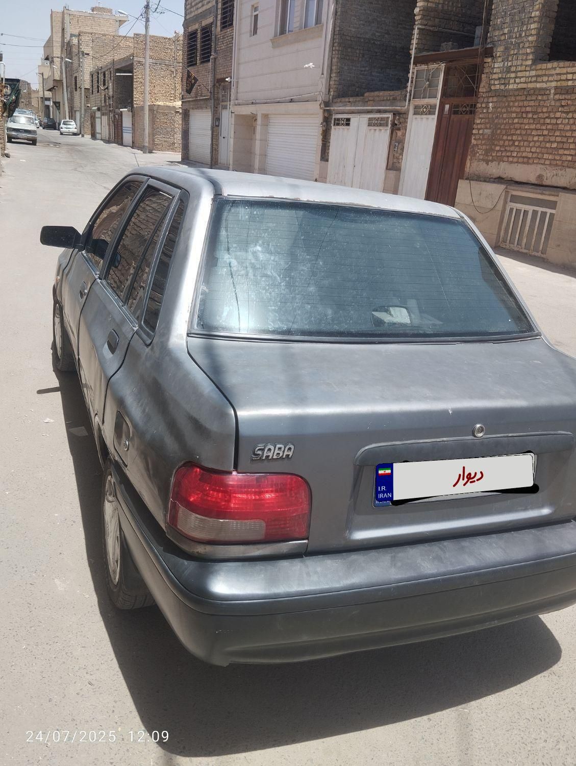 پراید صبا بنزینی - 1383