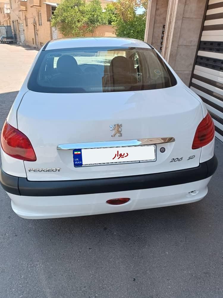 پژو ۲۰۶ صندوق دار v20 - 1388