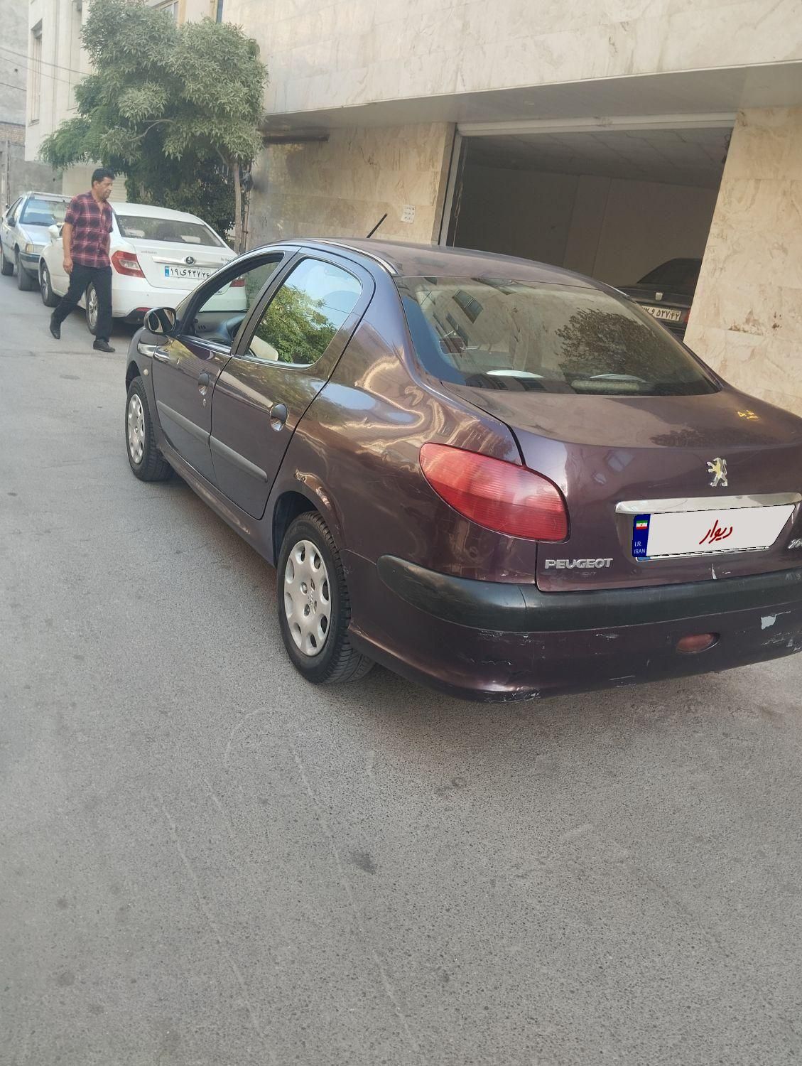 پژو ۲۰۶ صندوق دار v20 - 1389