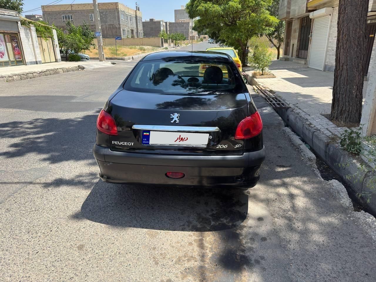 پژو ۲۰۶ صندوق دار v2 - 1387