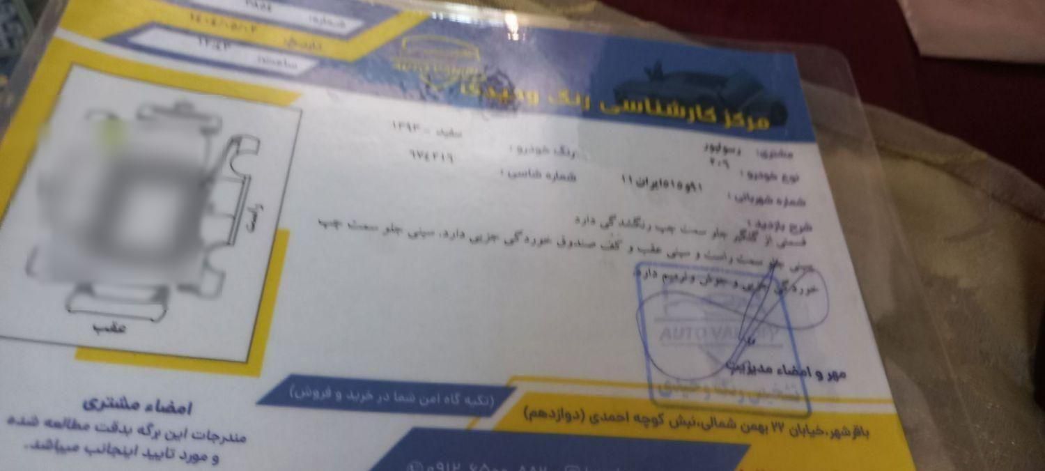 پژو 206 تیپ 5 - 1393