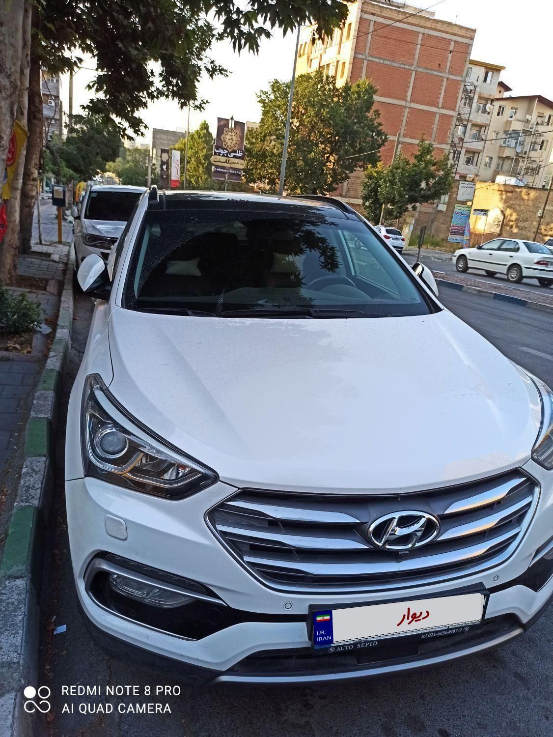 هیوندای سانتافه جی‌ال‌اس ۲.۴ GDI دو دیفرانسیل - 2017