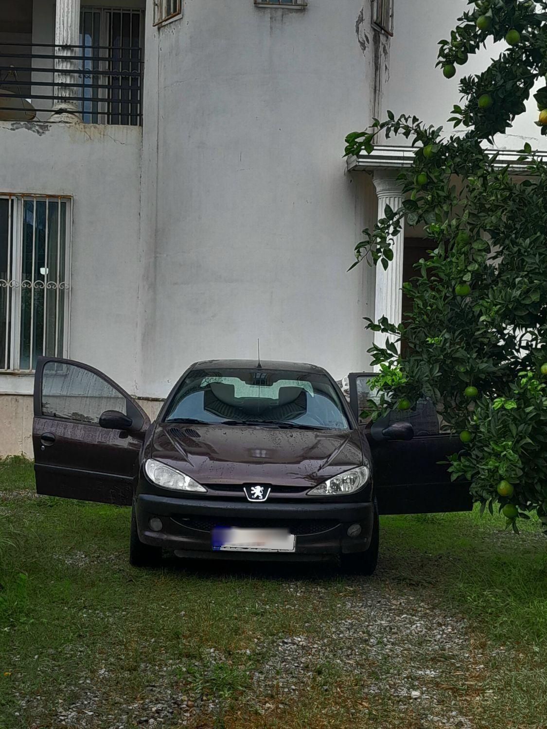 پژو ۲۰۶ صندوق دار v8 - 1389