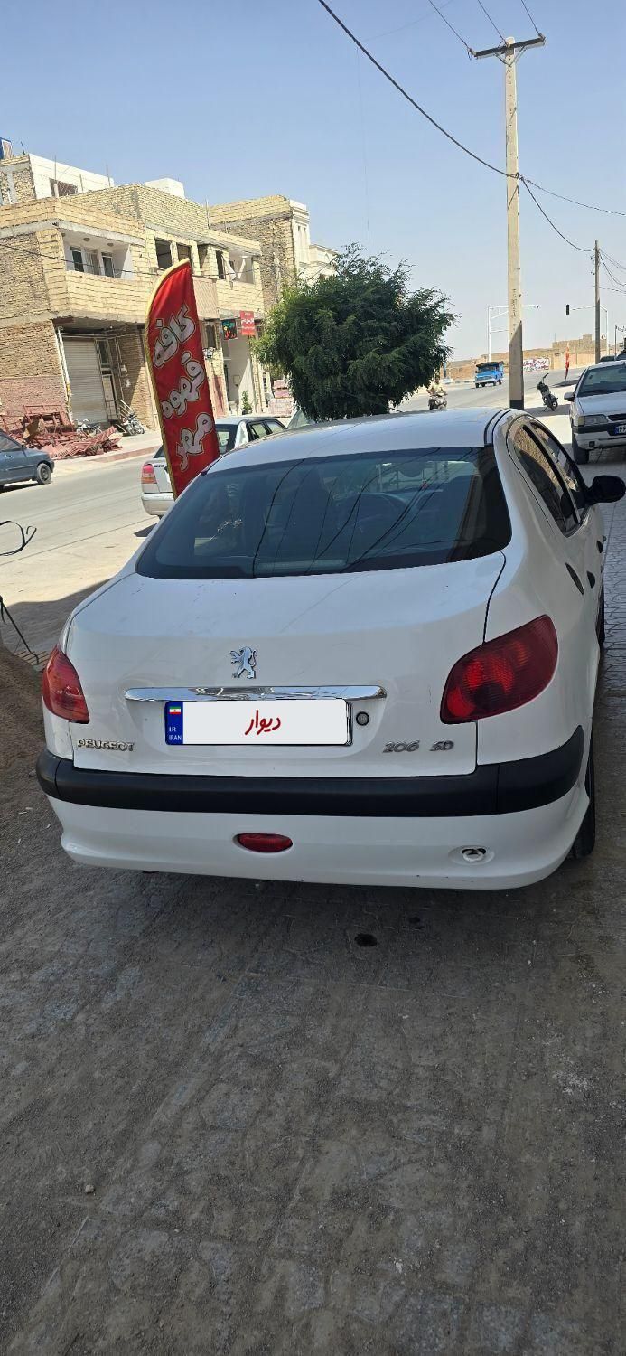 پژو ۲۰۶ صندوق دار v1 - 1389