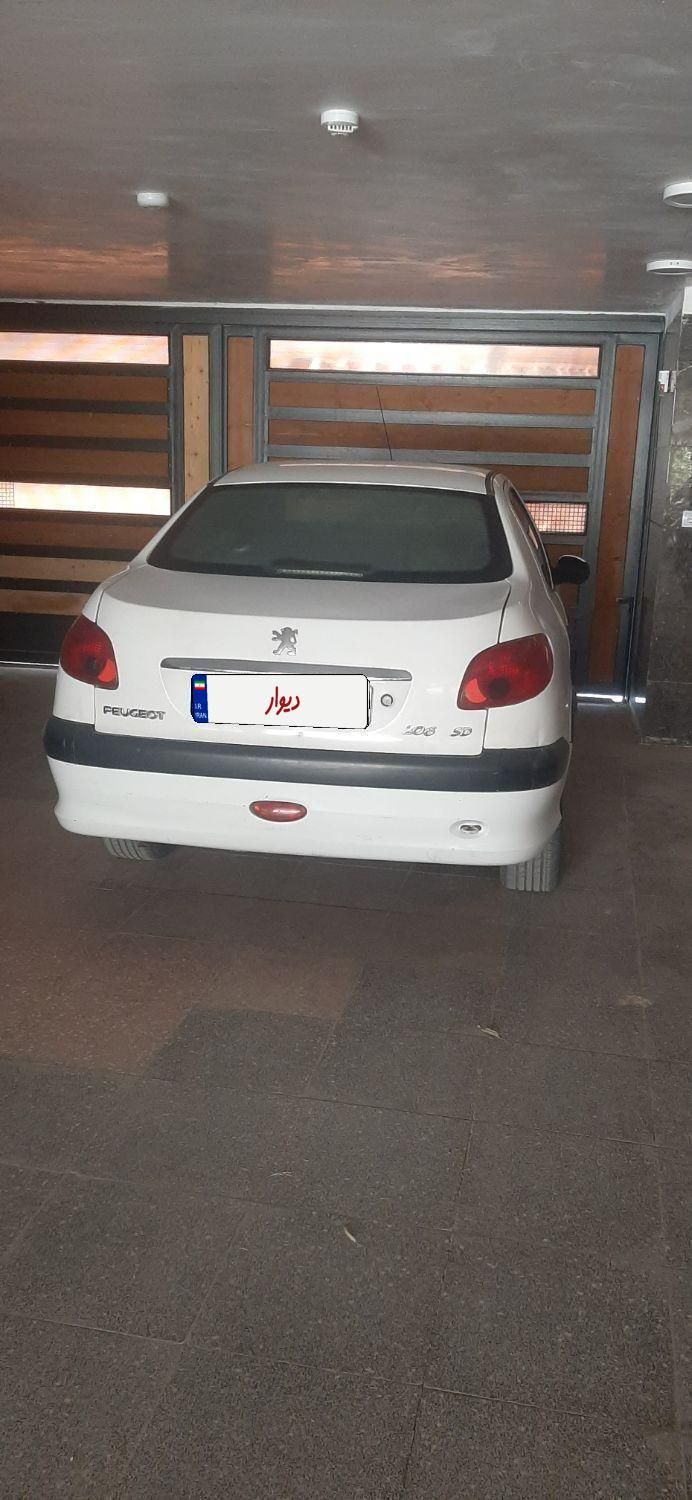 پژو ۲۰۶ صندوق دار v8 - 1390