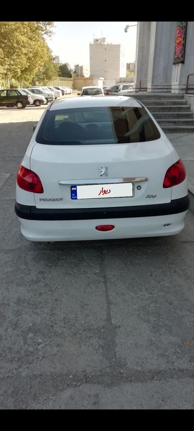 پژو ۲۰۶ صندوق دار v9 - 1389