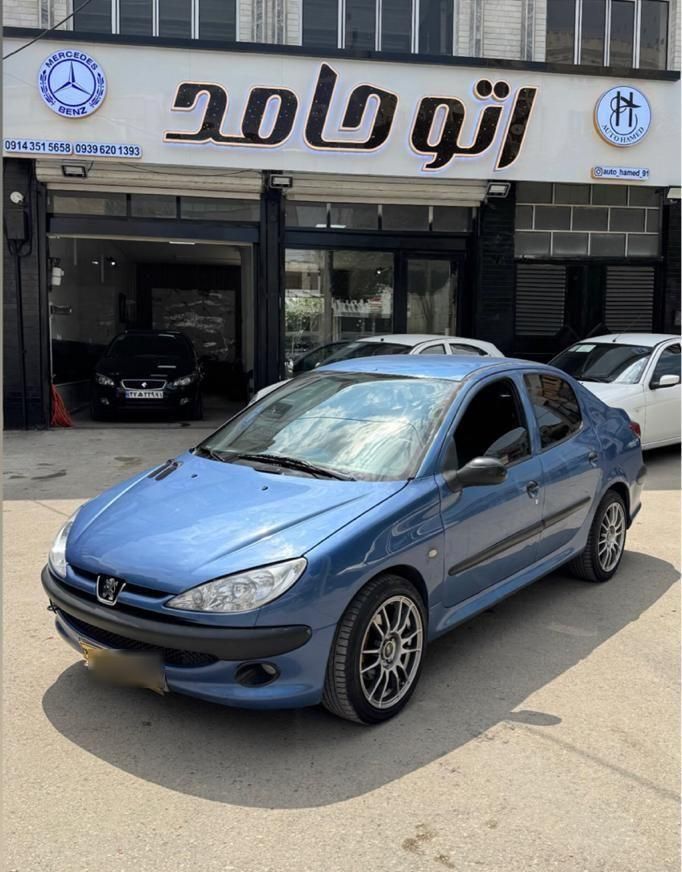 پژو ۲۰۶ صندوق دار v8 - 1393