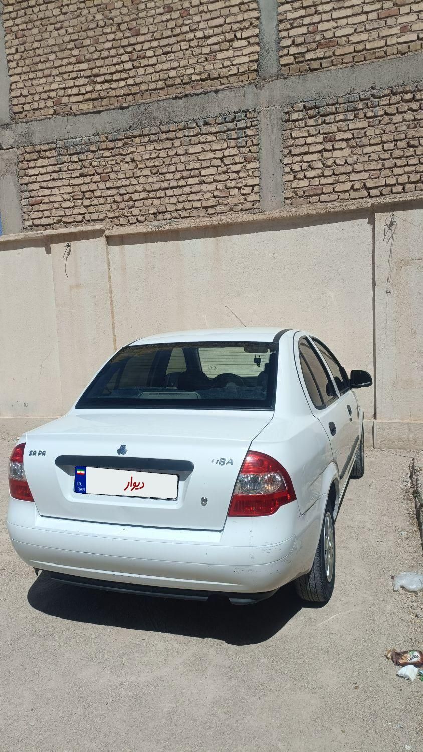 تیبا صندوق دار SX - 1396