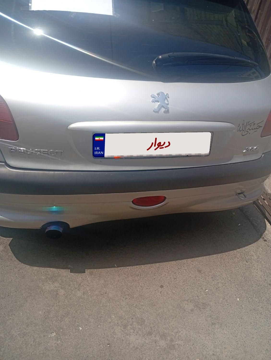 پژو 206 تیپ 2 - 1384