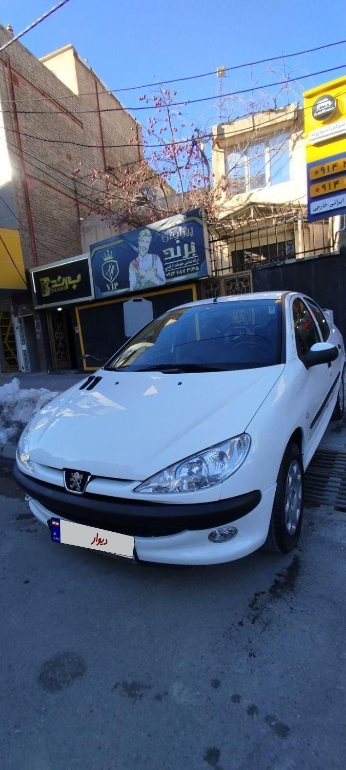 پژو ۲۰۶ صندوق دار v8 - 1396