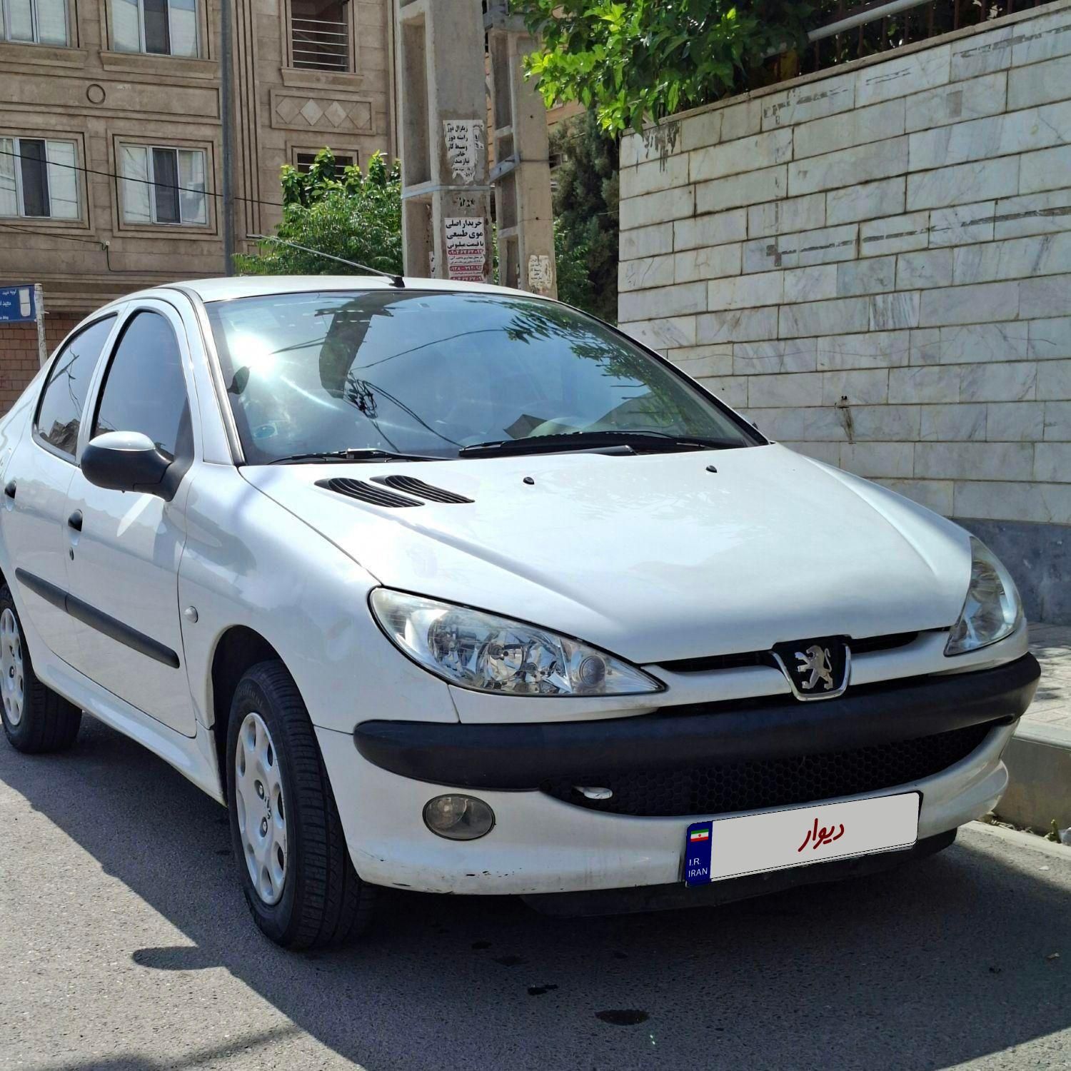 پژو ۲۰۶ صندوق دار v8 - 1396
