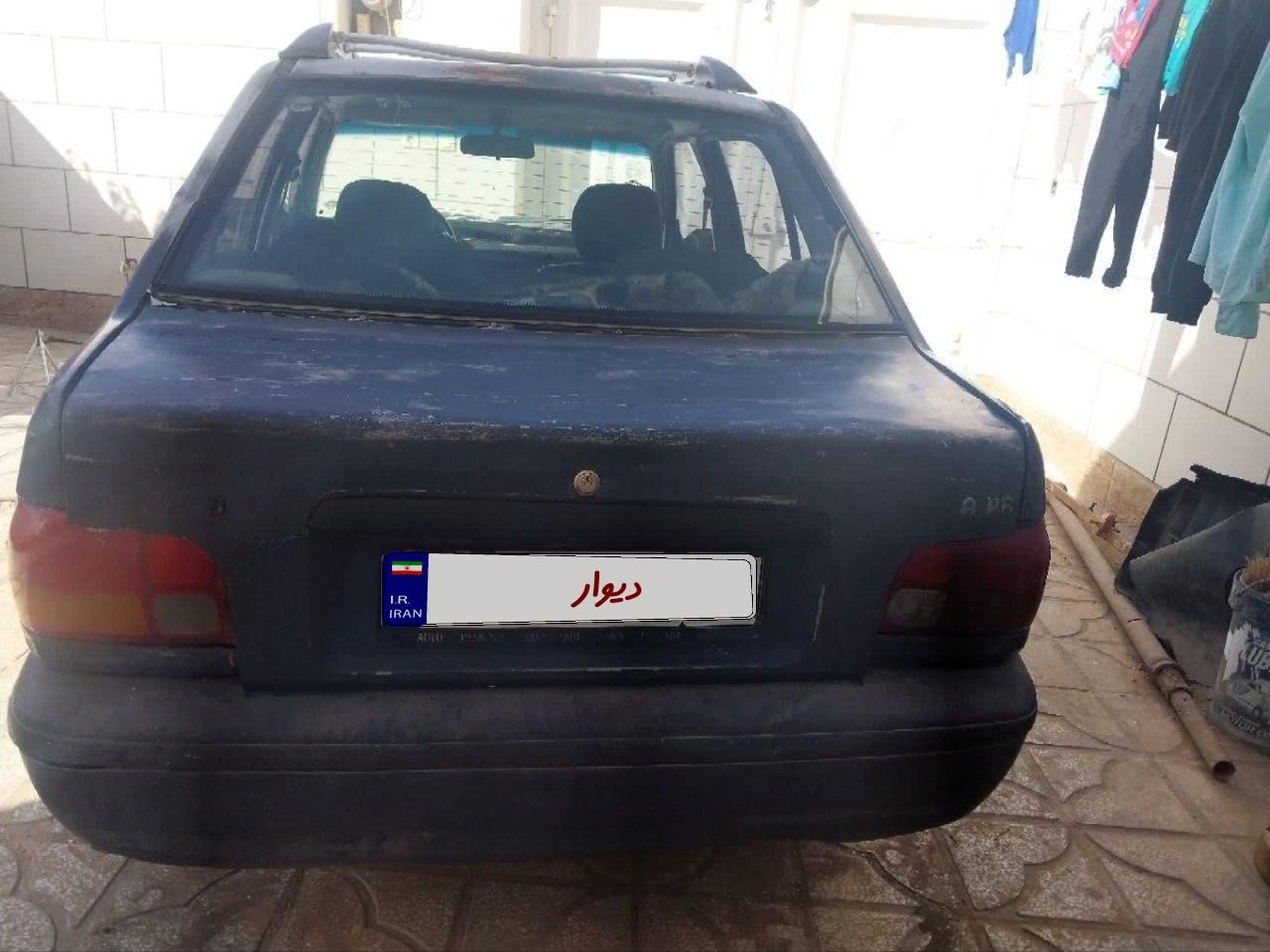 پراید صبا بنزینی - 1381