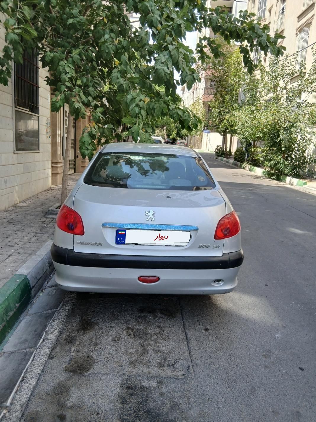 پژو 206 تیپ 5 - 1386