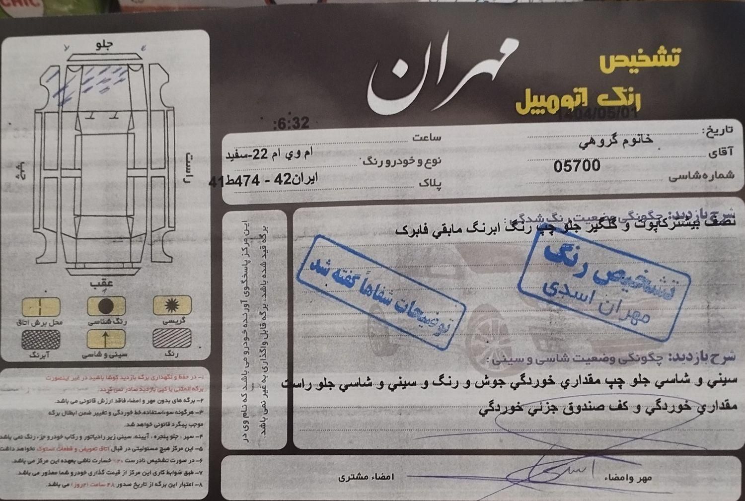 ام وی ام X22 اتوماتیک اسپرت - 1396