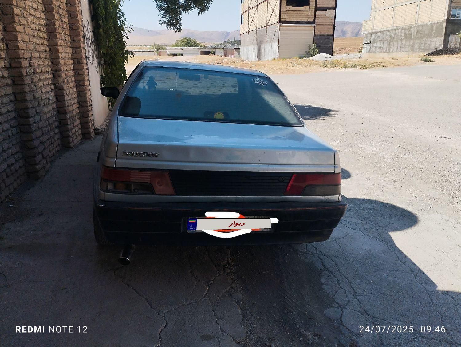 پژو روآ دوگانه سوز - 1386